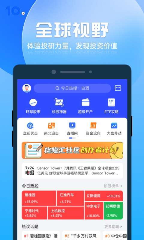 格隆汇投资平台app