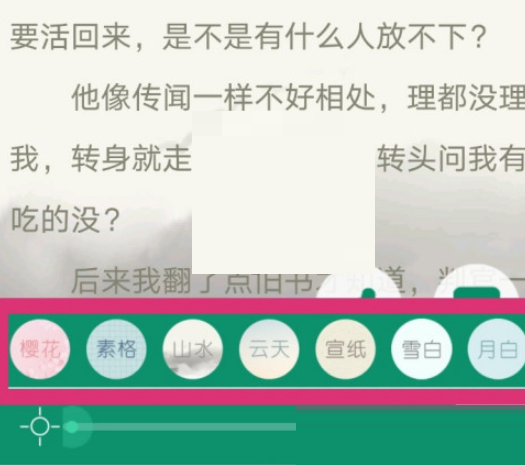 晋江文学城怎么修改阅读背景?晋江文学城修改阅读背景方法截图