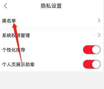 点淘怎么查看黑名单?点淘怎么查看黑名单的方法截图