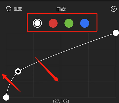 剪映RGB曲线调色怎么操作?剪映RGB曲线调色操作方法截图