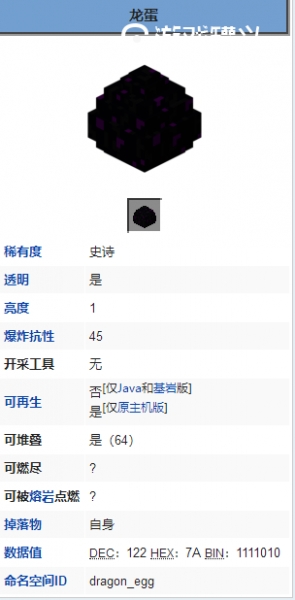 我的世界手机版龙蛋有什么用 我的世界手机版怎么孵化龙蛋