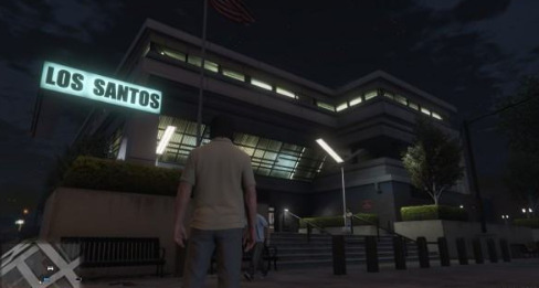 gta5警察局在哪 gta5警察局坐标、位置图