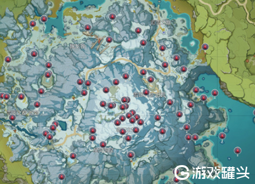 原神雪山绯红玉髓一共有多少 原神雪山绯红玉髓位置分布